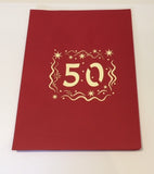 Happy 50th Birthday Card