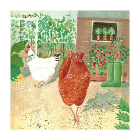 The Vegetable Plot (card)