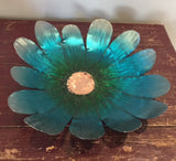 Turquoise Flower Bowl