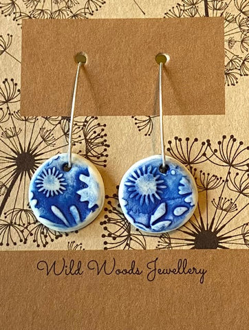 Ceramic Hook Earrings (CVLE3)