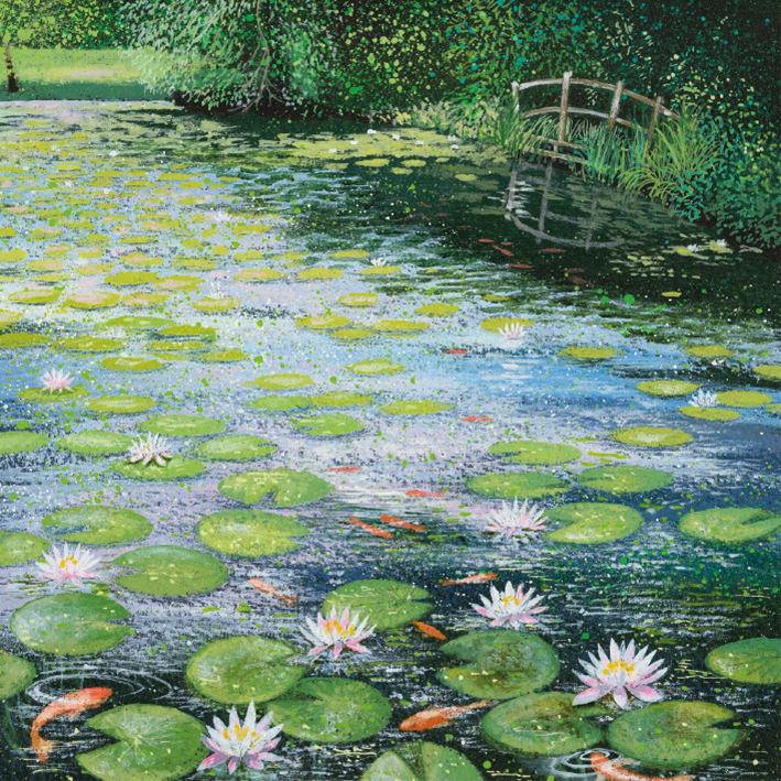 Waterlilies (card)