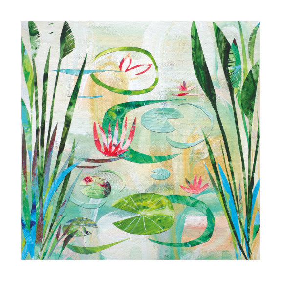 Waterlily Pond (card)