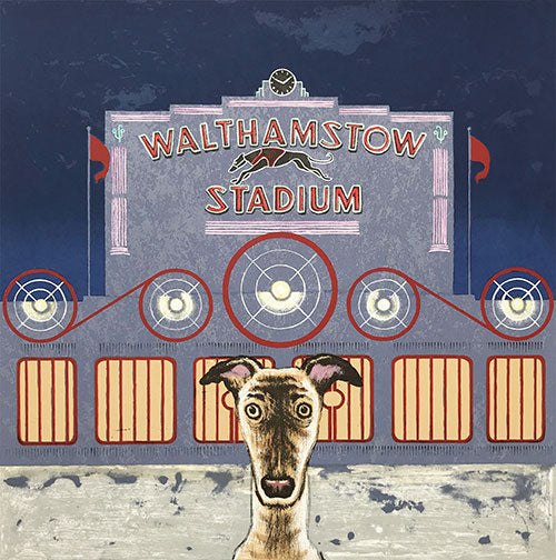 Wes Anderson's Dog - Walthamstow Stadium (22/50) framed
