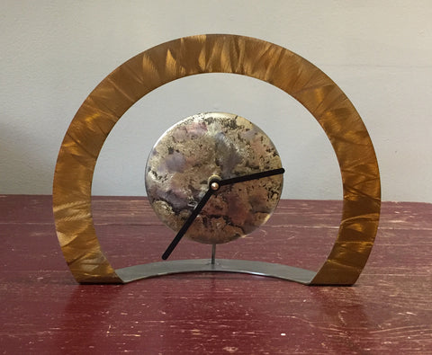 Hoop Clock (Old Gold)