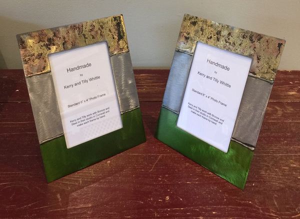 Matching Frame Pair of Large Matching Photo Frames – Purple Gallery