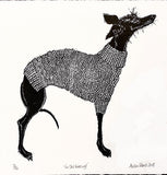I'm Still Freezing! Linocut Print 89/150 (AR06)