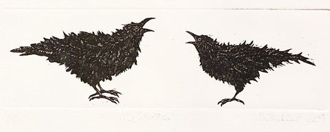 The Discussion' Etching Print (AR32)