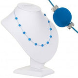 Blue Candypop Necklace