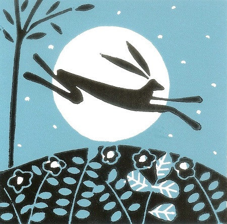 Moon Hare (Blue) a/p