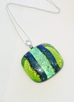 Green Glass Pendant