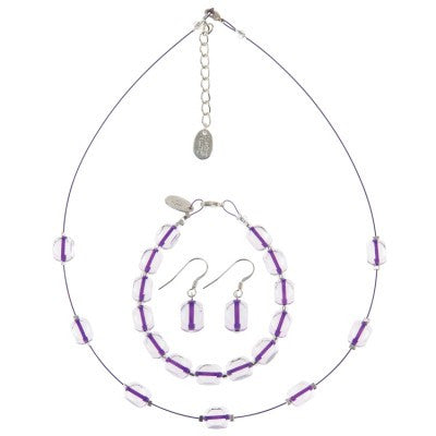 Violet Neon Core Necklace